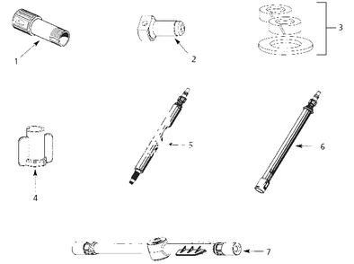 Surface-Cleaner Parts Diagram and Parts List for PW1095  Campbell Hausfeld Pressure Washer